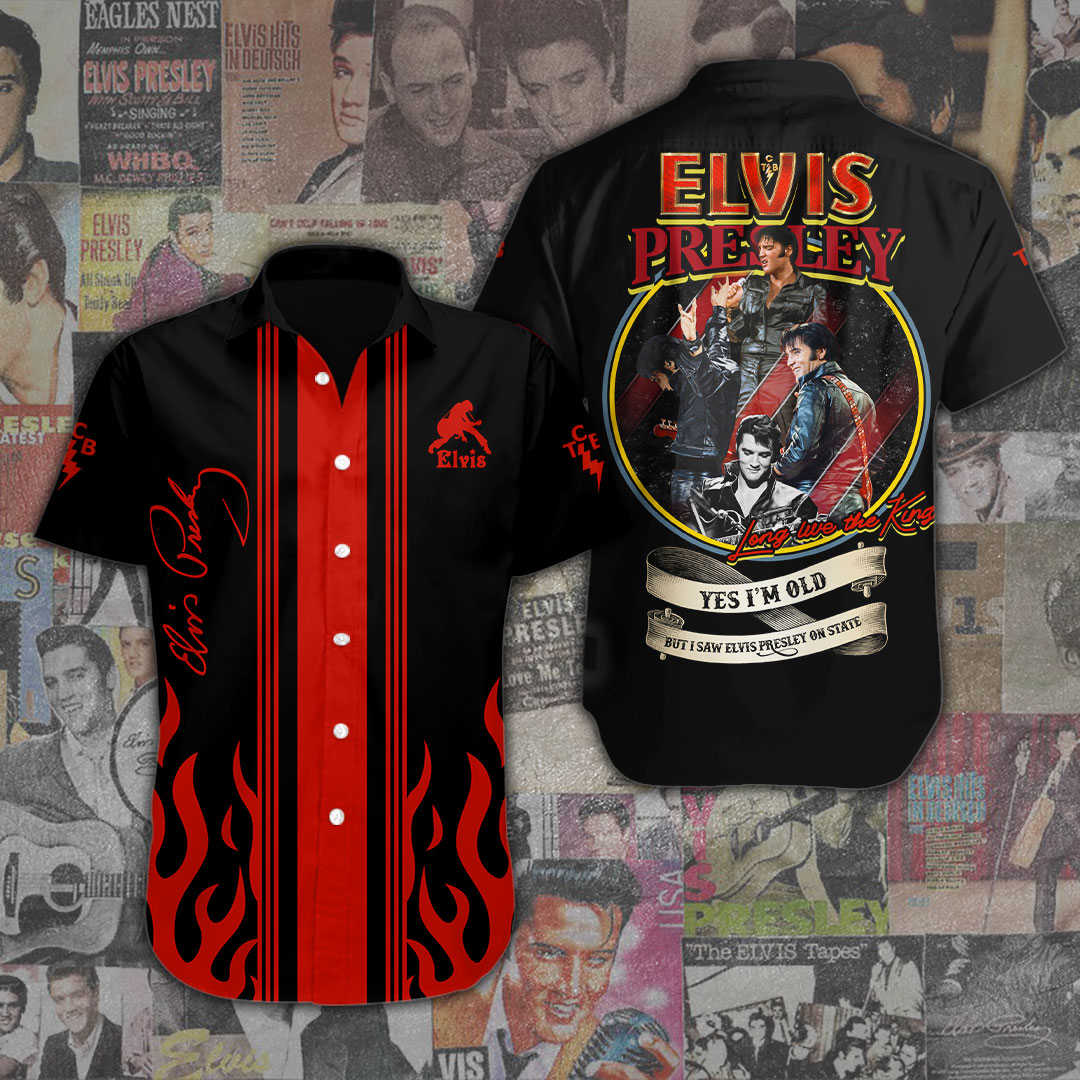Elvis Presley Music Hawaiian Shirt Gifts For Fans