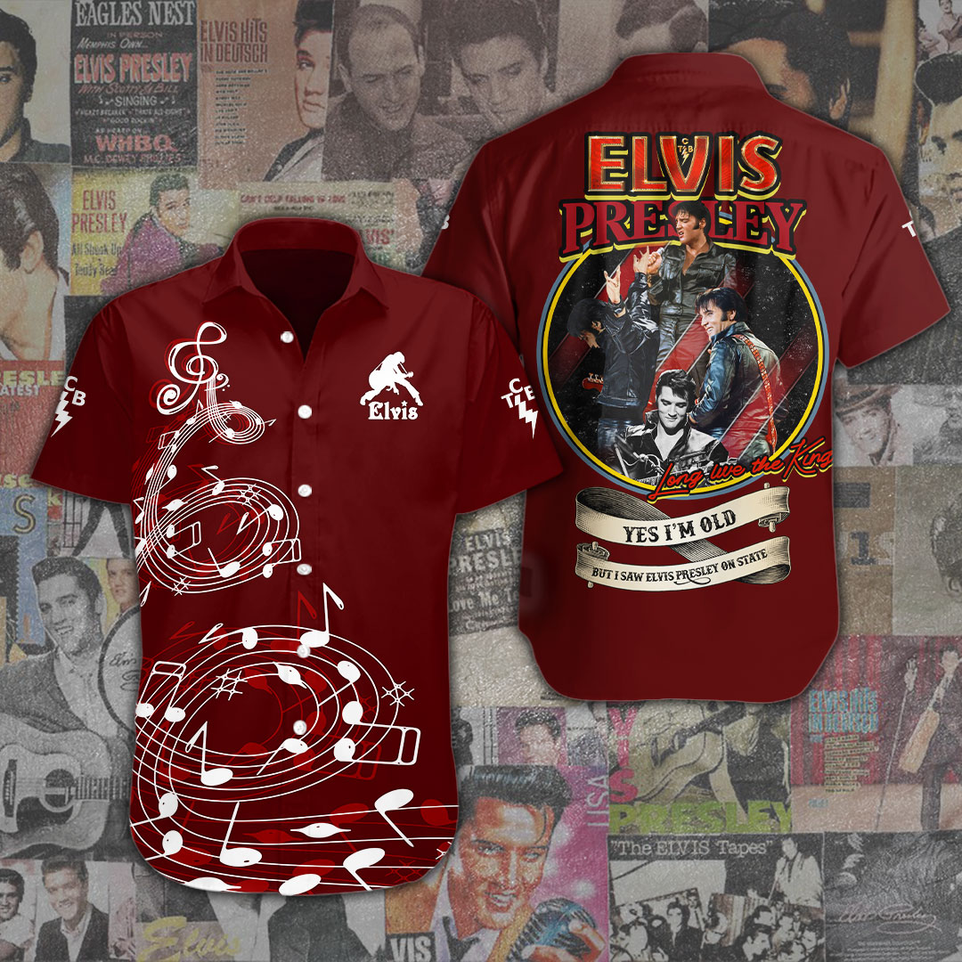 Elvis Presley Music Hawaiian Shirt Gifts For Fans