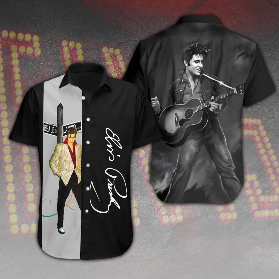 Elvis Presley Music Hawaiian Shirt Gifts For Fans