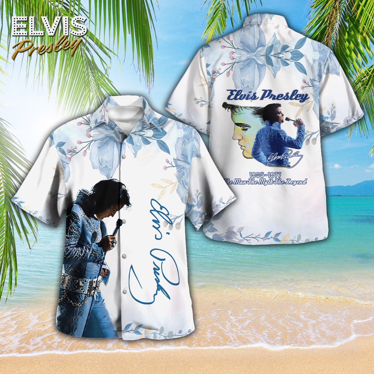 Elvis Presley Music Hawaiian Shirt Gifts For Fans