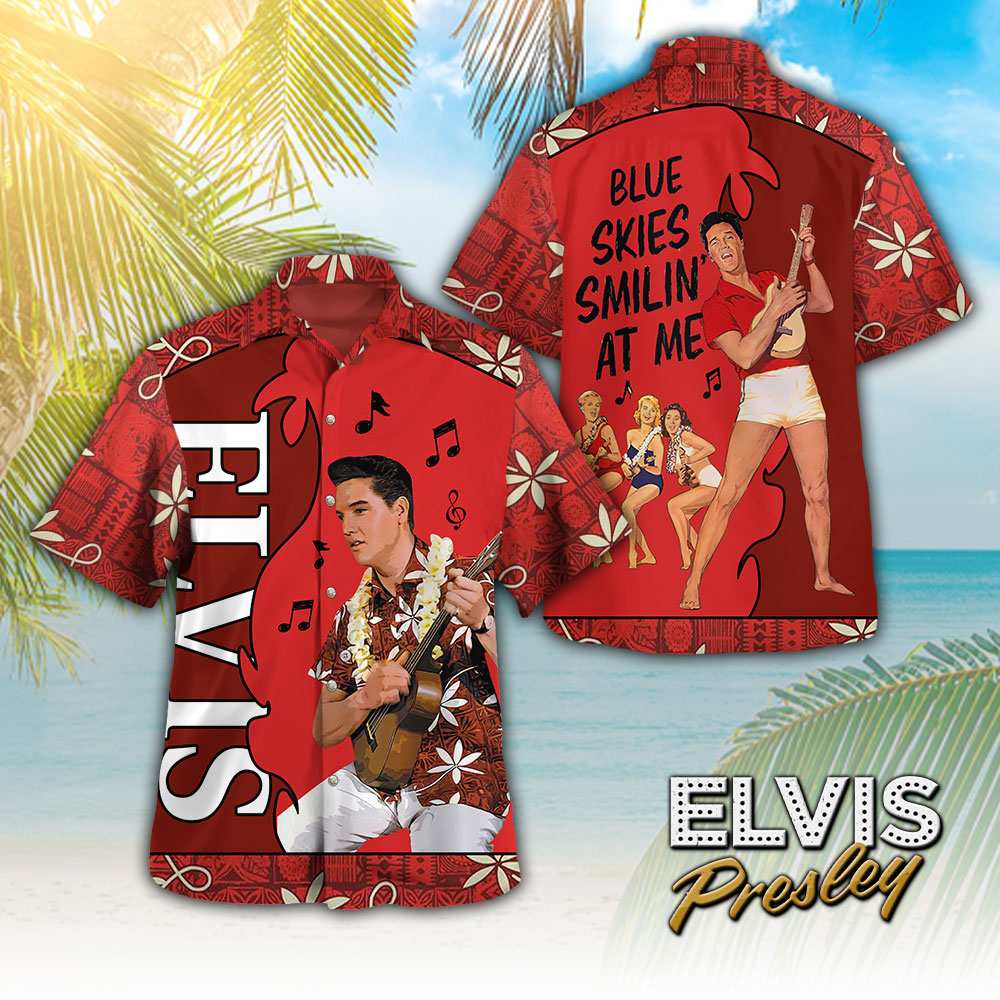 Elvis Presley Music Hawaiian Shirt Gifts For Fans