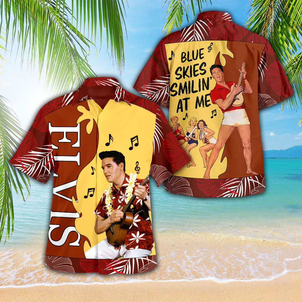 Elvis Presley Music Hawaiian Shirt Gifts For Fans