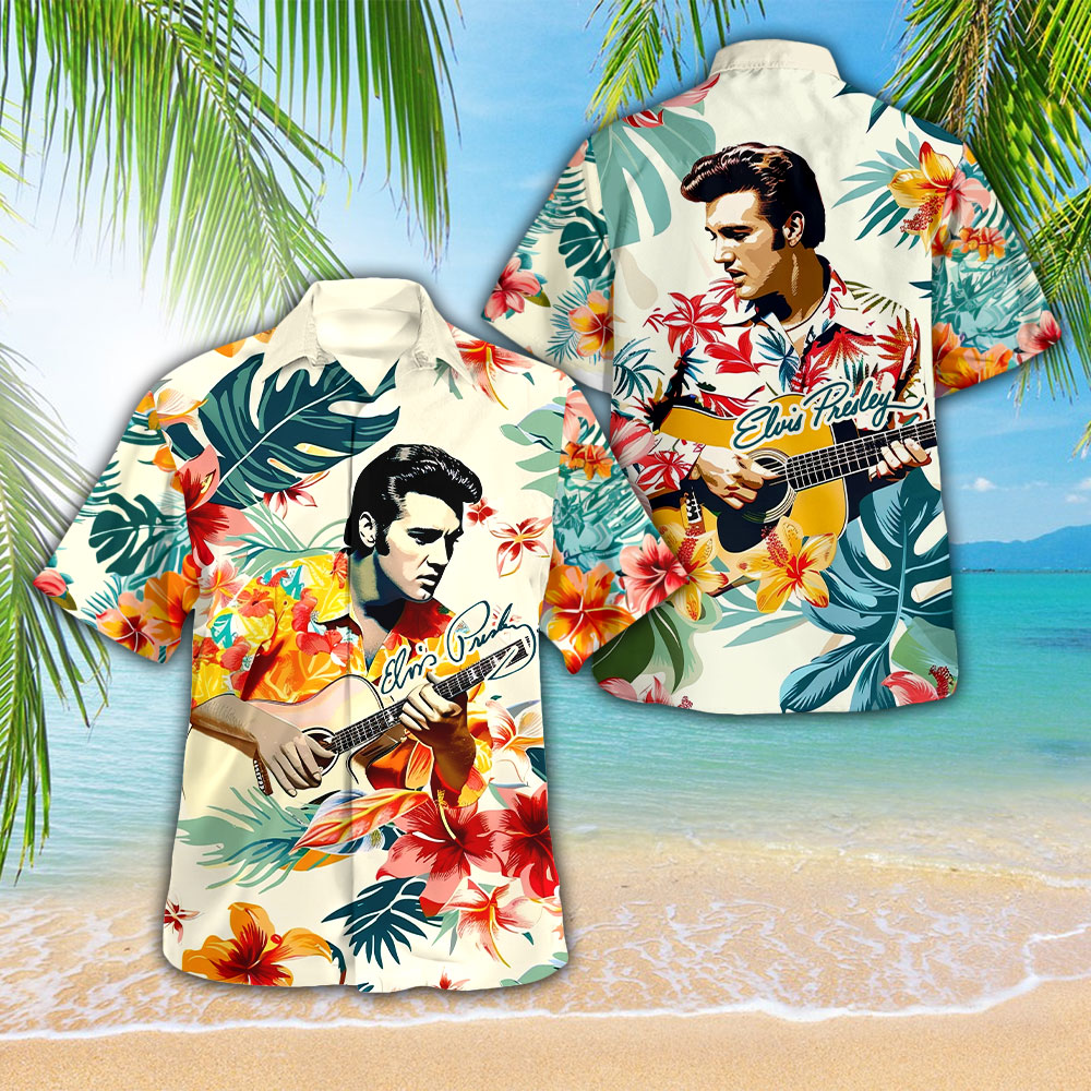 Elvis Presley Music Hawaiian Shirt Gifts For Fans