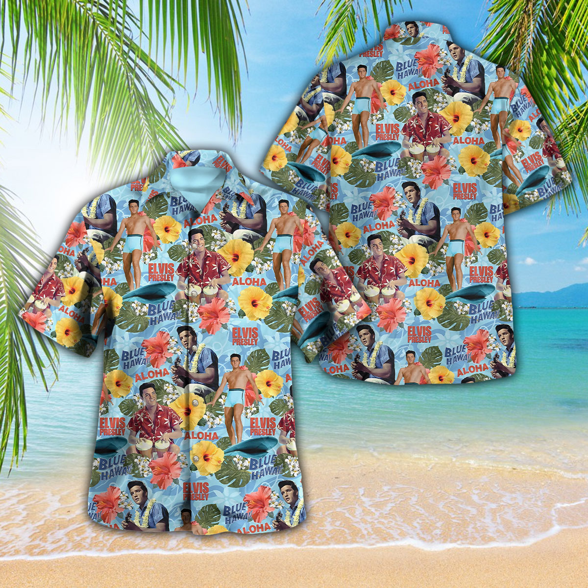 Elvis Presley Music Hawaiian Shirt Gifts For Fans