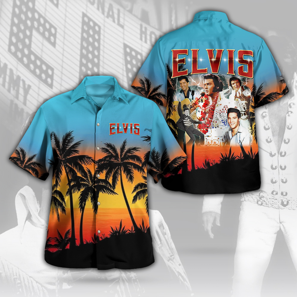 Elvis Presley Music Hawaiian Shirt Gifts For Fans