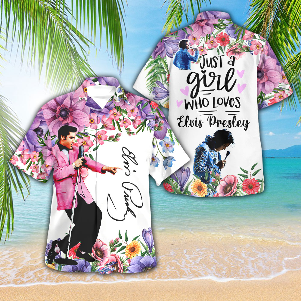 Elvis Presley Music Hawaiian Shirt Gifts For Fans