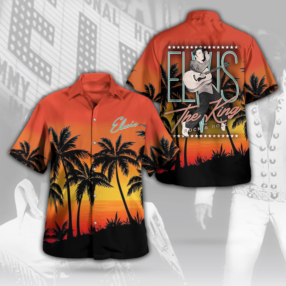 Elvis Presley Music Hawaiian Shirt Gifts For Fans