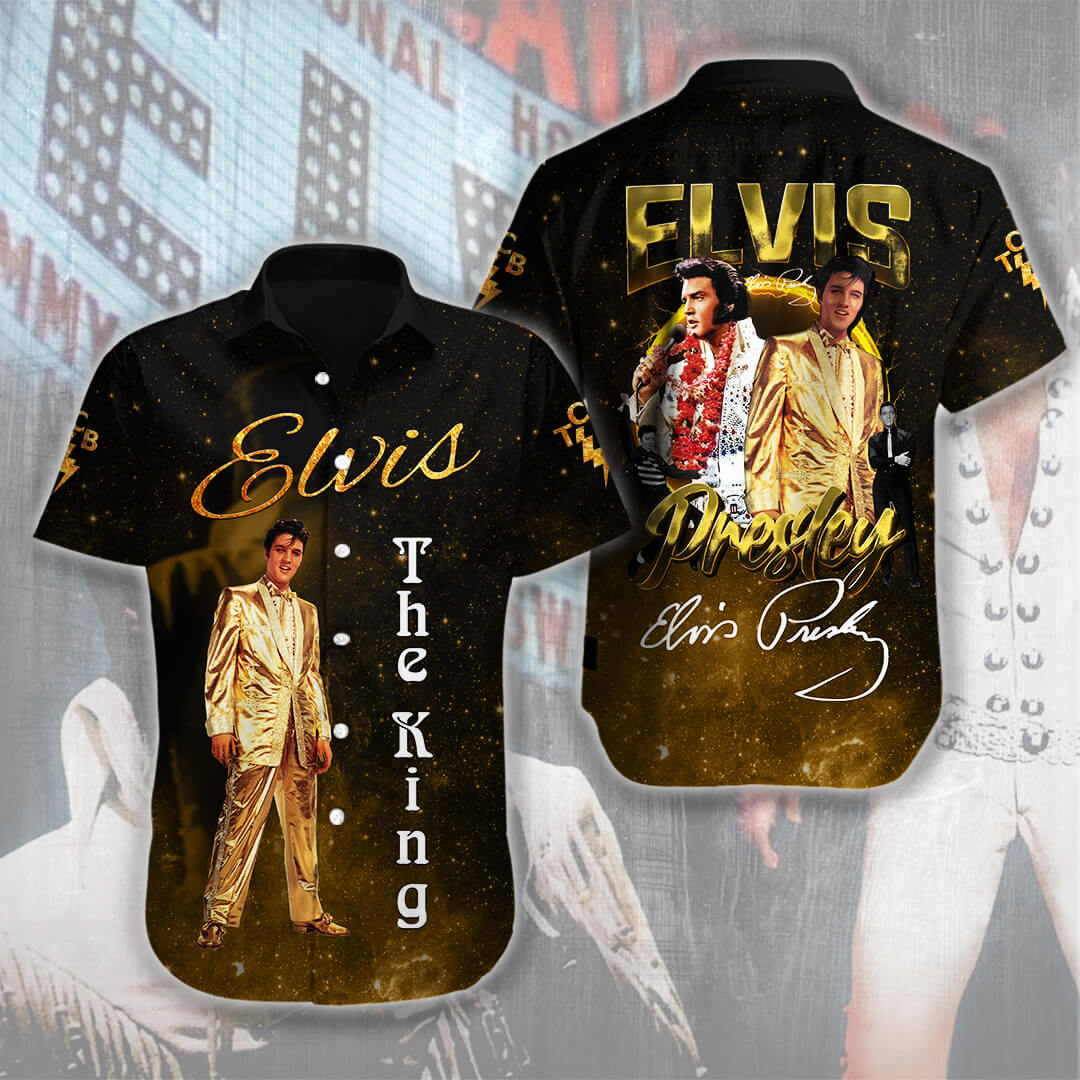 Elvis Presley Music Hawaiian Shirt Gifts For Fans