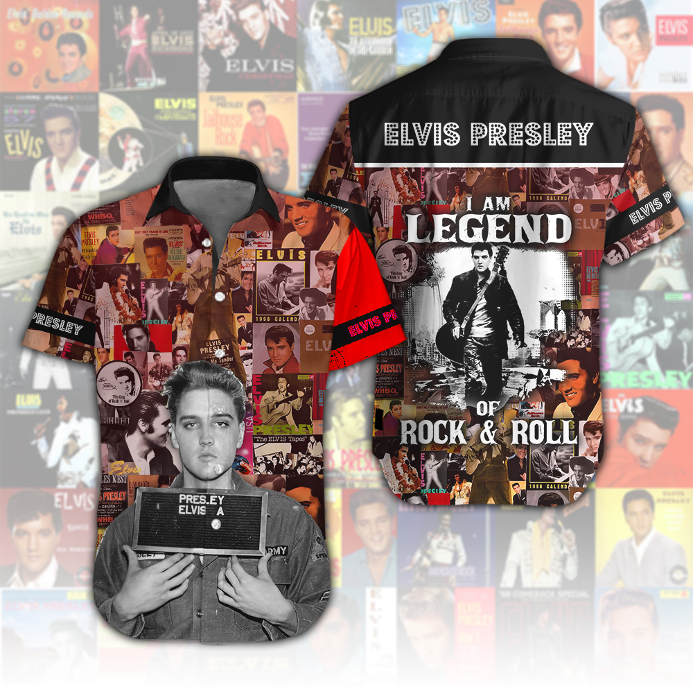 Elvis Presley Music Hawaiian Shirt Gifts For Fans