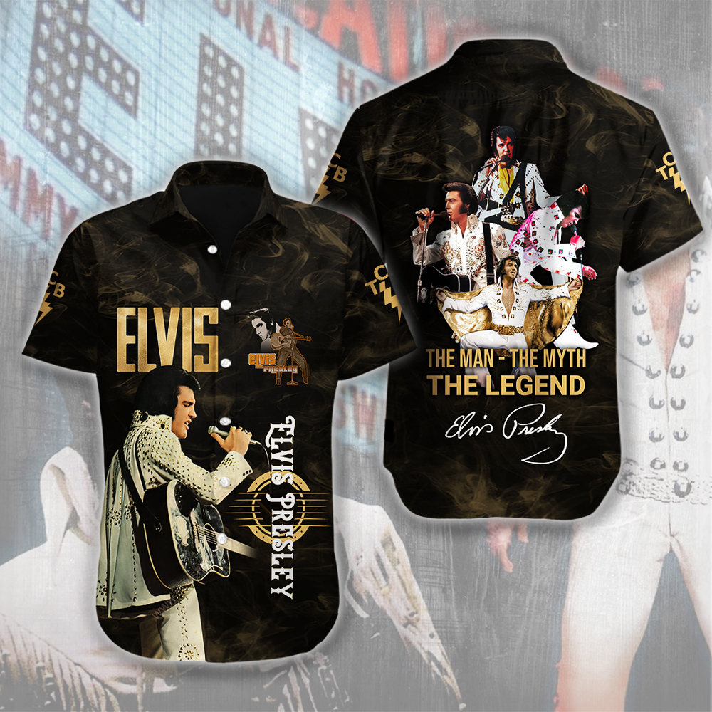 Elvis Presley Music Hawaiian Shirt Gifts For Fans