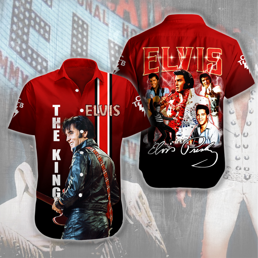 Elvis Presley Music Hawaiian Shirt Gifts For Fans