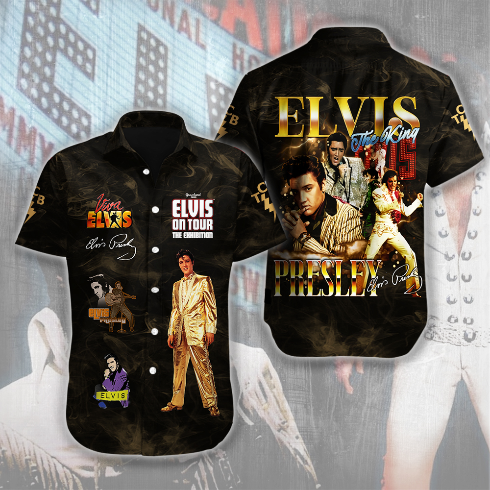 Elvis Presley Music Hawaiian Shirt Gifts For Fans