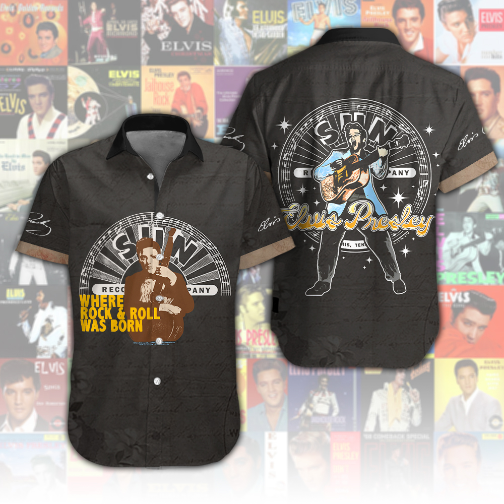 Elvis Presley Music Hawaiian Shirt Gifts For Fans