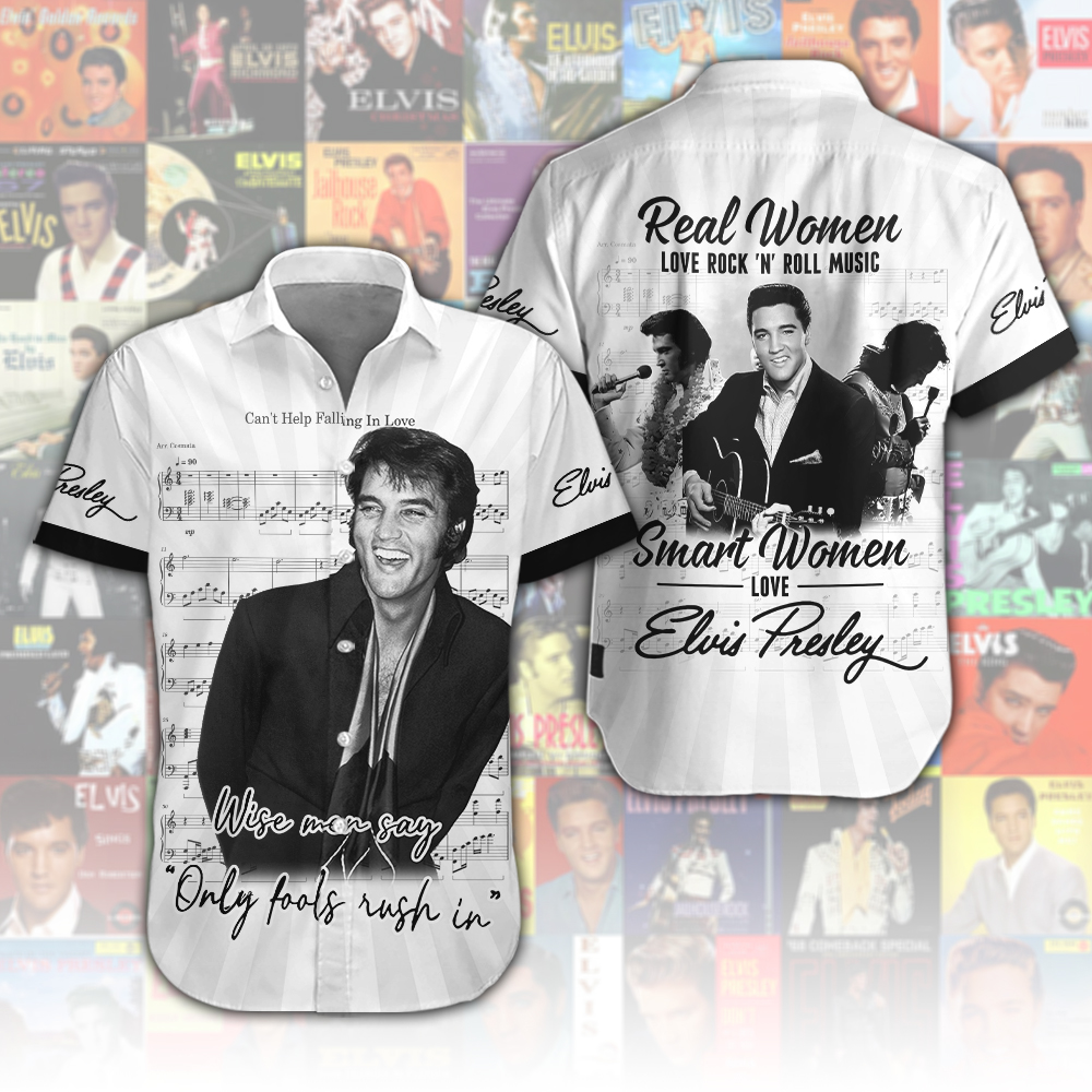 Elvis Presley Music Hawaiian Shirt Gifts For Fans