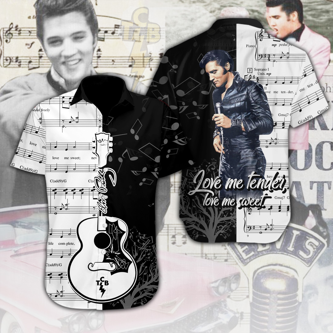 Elvis Presley Music Hawaiian Shirt Gifts For Fans
