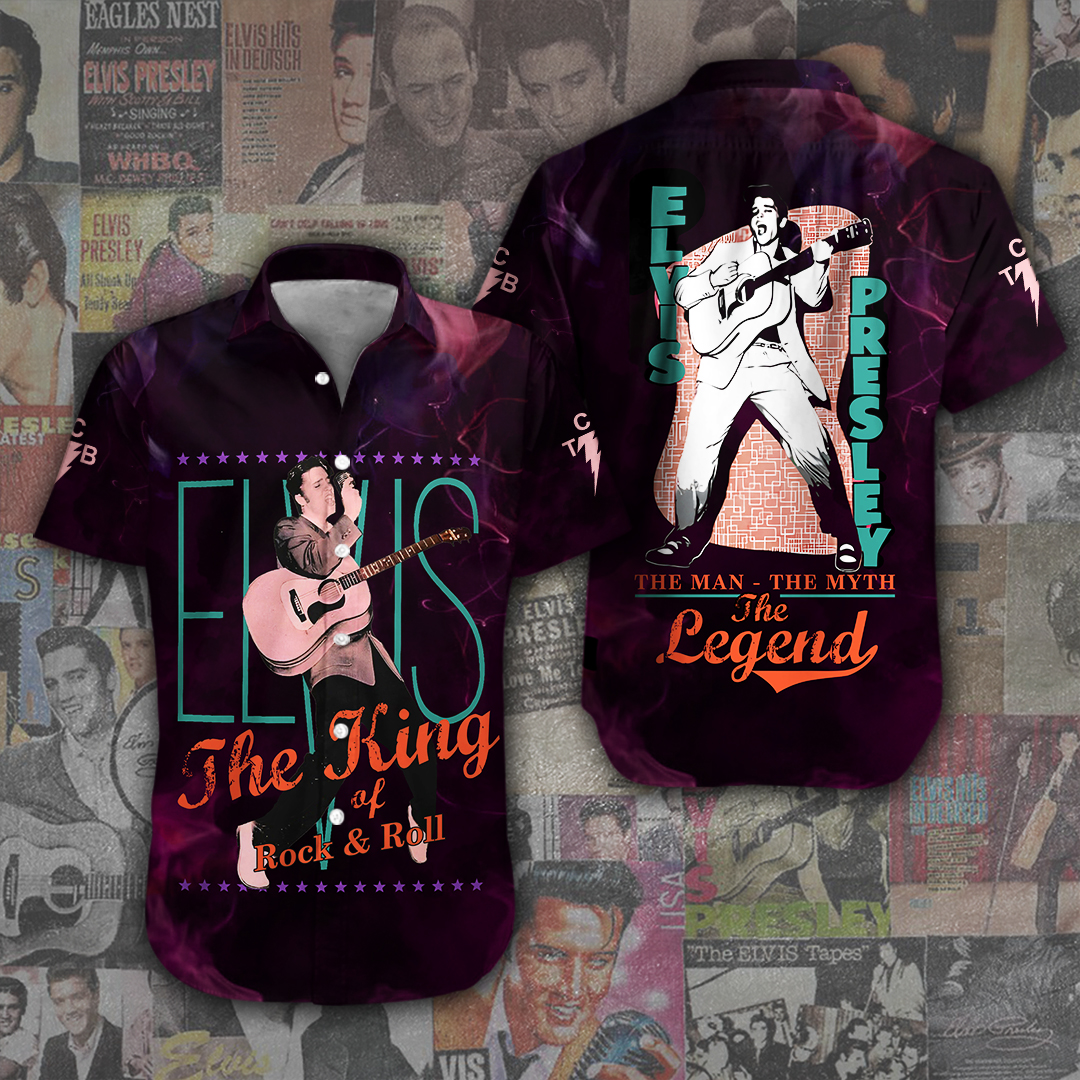 Elvis Presley Music Hawaiian Shirt Gifts For Fans