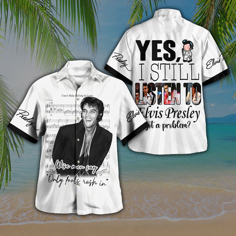 Elvis Presley Music Hawaiian Shirt Gifts For Fans