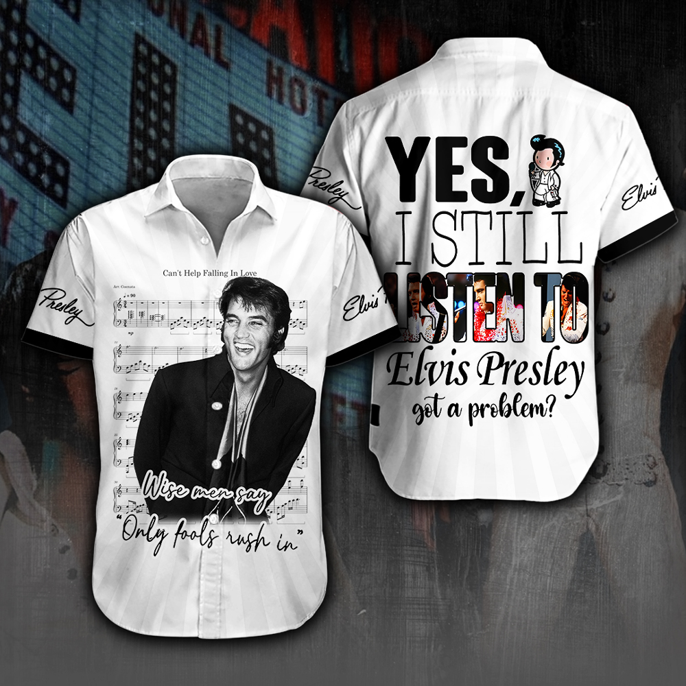 Elvis Presley Music Hawaiian Shirt Gifts For Fans