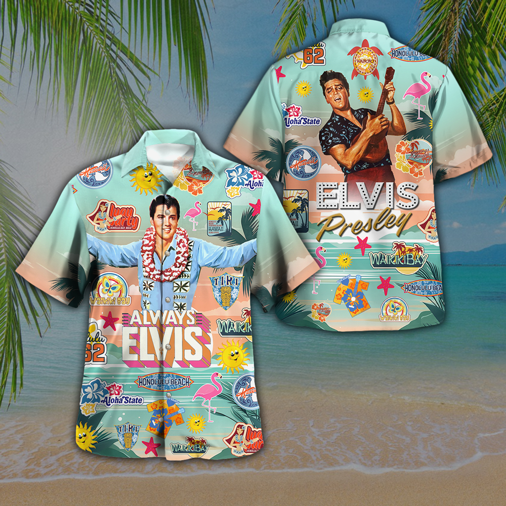 Elvis Presley Music Hawaiian Shirt Gifts For Fans