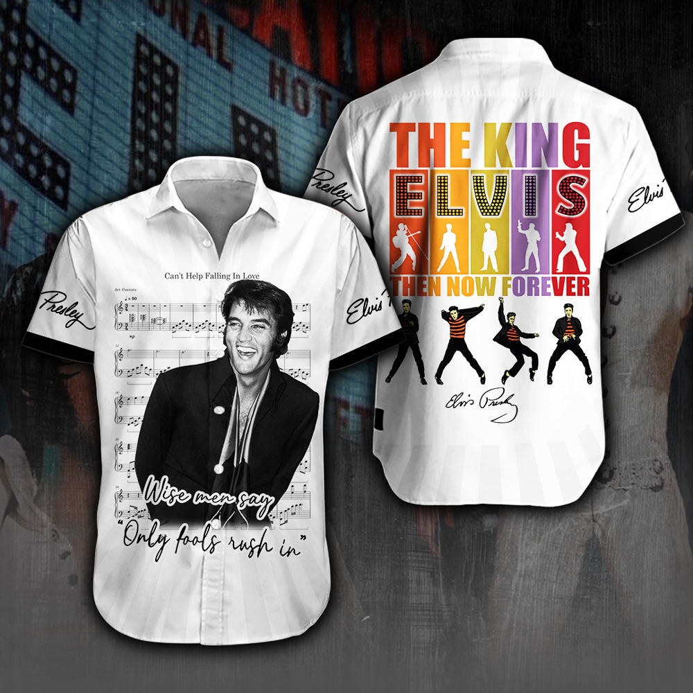 Elvis Presley Music Hawaiian Shirt Gifts For Fans