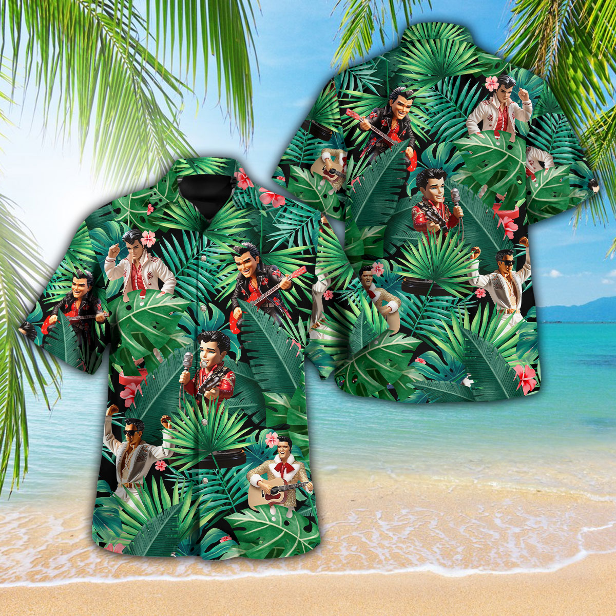 Elvis Presley Music Hawaiian Shirt Gifts For Fans