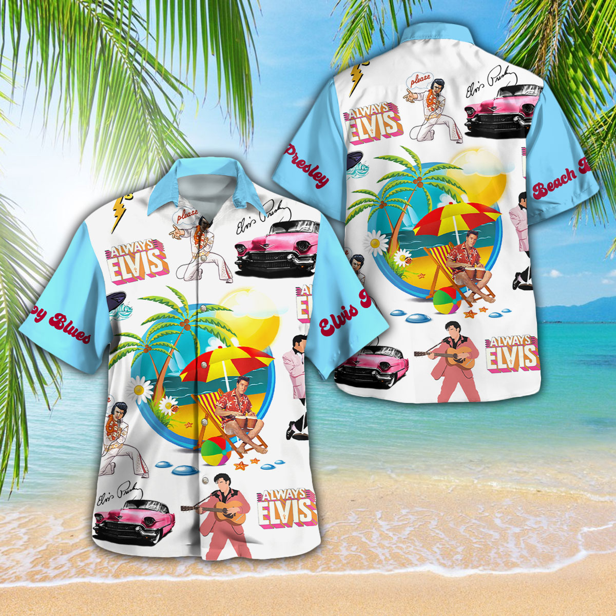 Elvis Presley Music Hawaiian Shirt Gifts For Fans