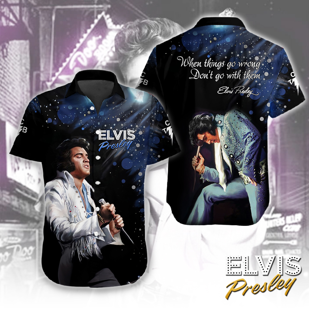 Elvis Presley Music Hawaiian Shirt Gifts For Fans