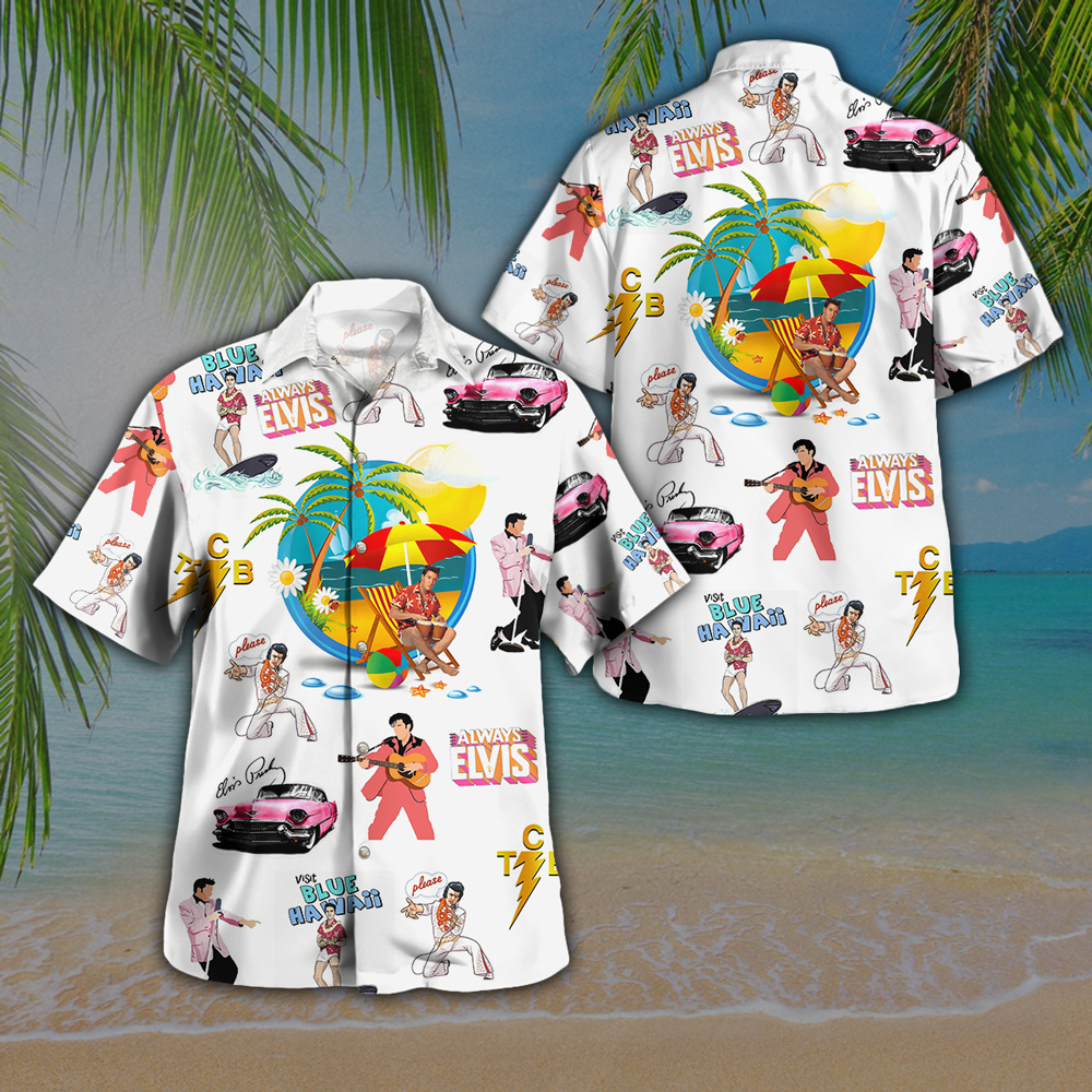 Elvis Presley Music Hawaiian Shirt Gifts For Fans