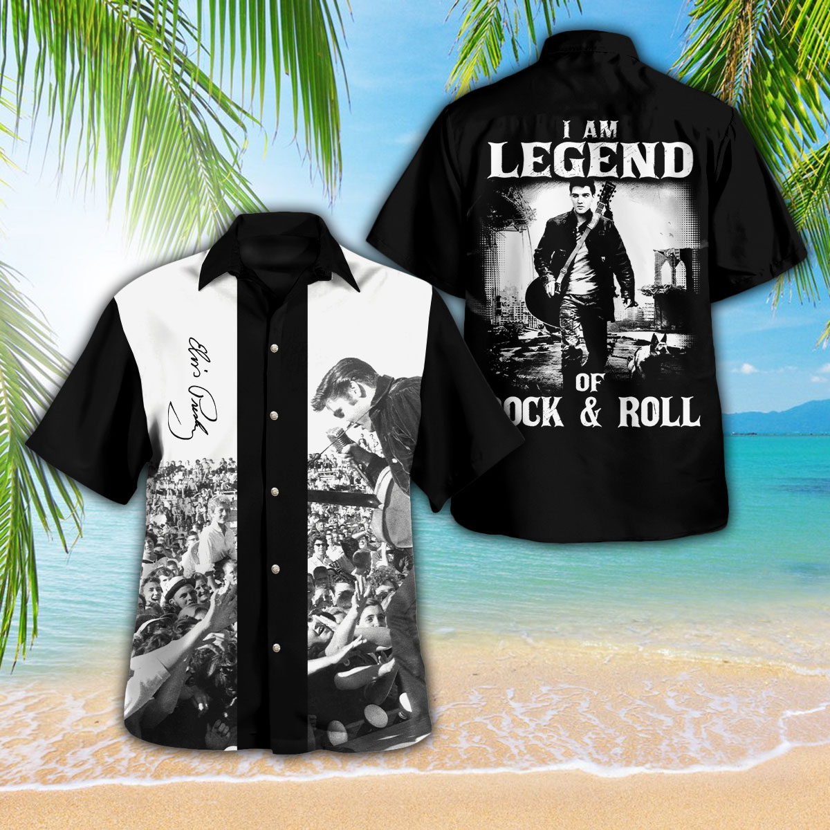 Elvis Presley Music Hawaiian Shirt Gifts For Fans