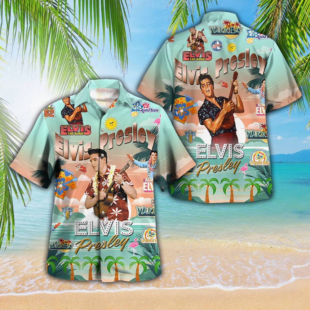 Elvis Presley Music Hawaiian Shirt Gifts For Fans