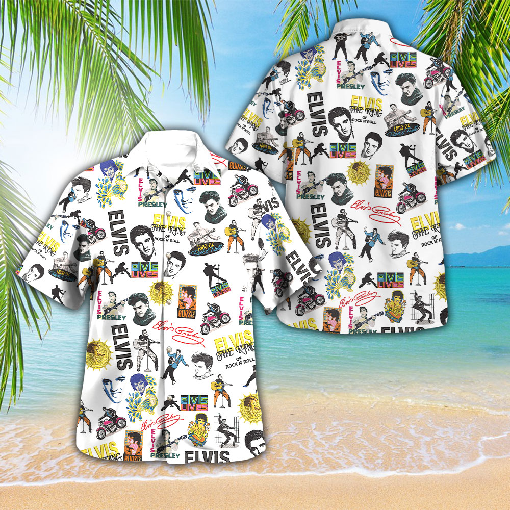 Elvis Presley Music Hawaiian Shirt Gifts For Fans