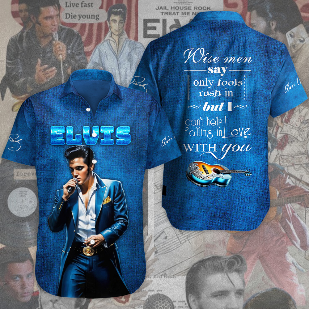 Elvis Presley Music Hawaiian Shirt Gifts For Fans