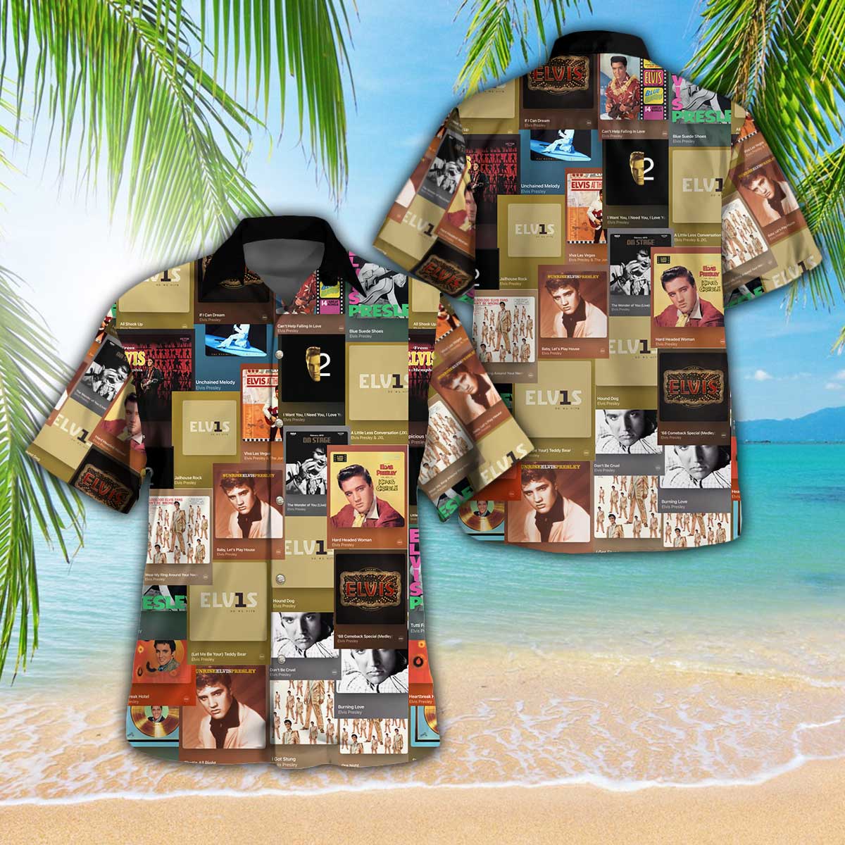 Elvis Presley Music Hawaiian Shirt Gifts For Fans