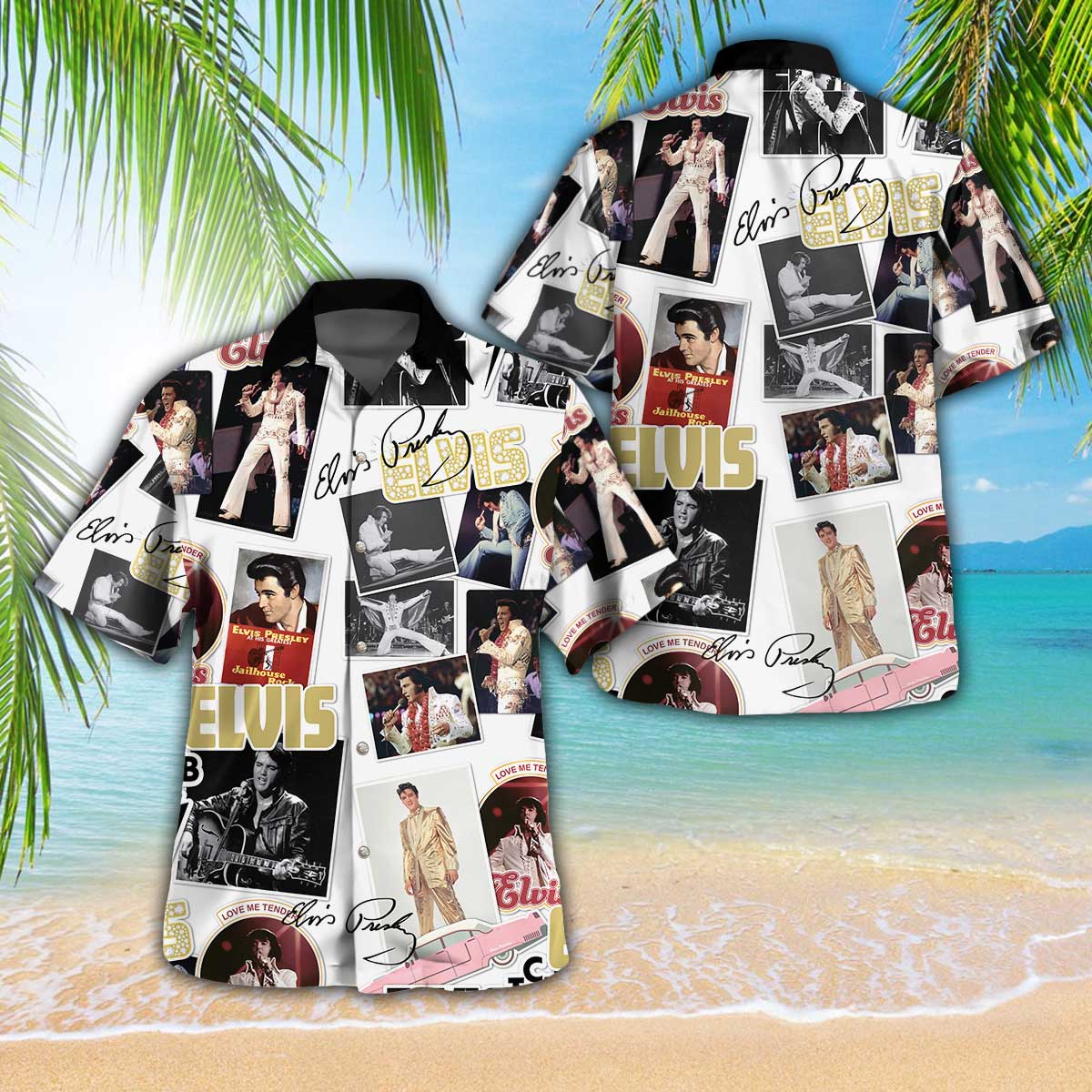 Elvis Presley Music Hawaiian Shirt Gifts For Fans