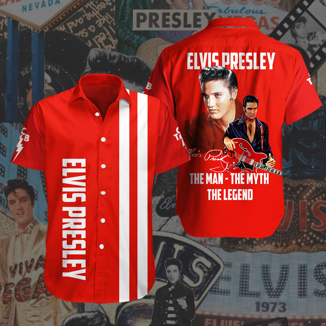 Elvis Presley Music Hawaiian Shirt Gifts For Fans