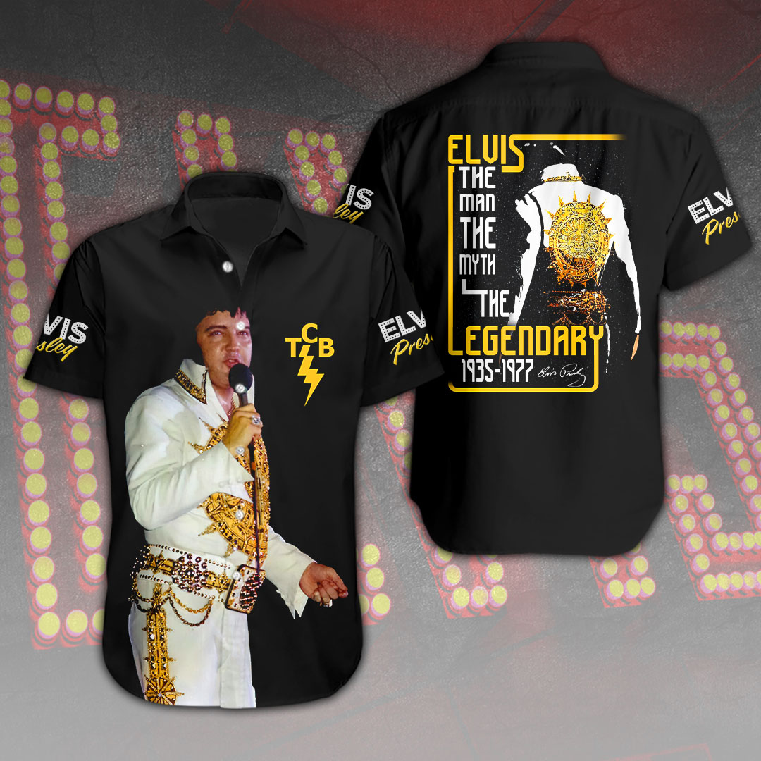 Elvis Presley Music Hawaiian Shirt Gifts For Fans