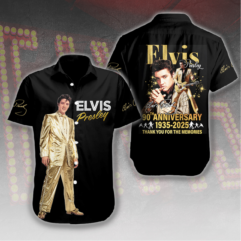 Elvis Presley Music Hawaiian Shirt Gifts For Fans
