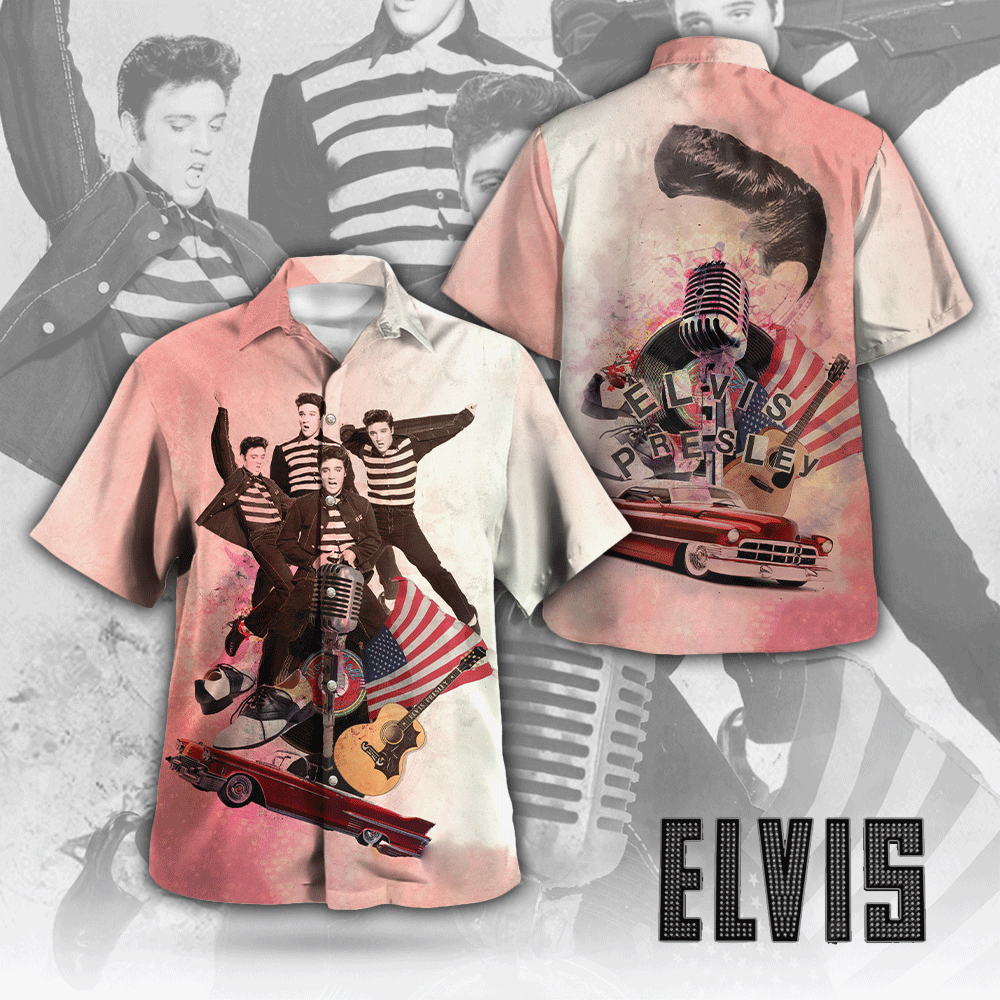 Elvis Presley Music Hawaiian Shirt Gifts For Fans