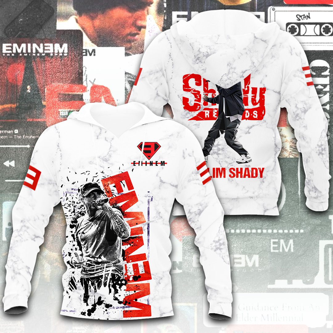 Eminem 3D Unisex Hoodie PH1033