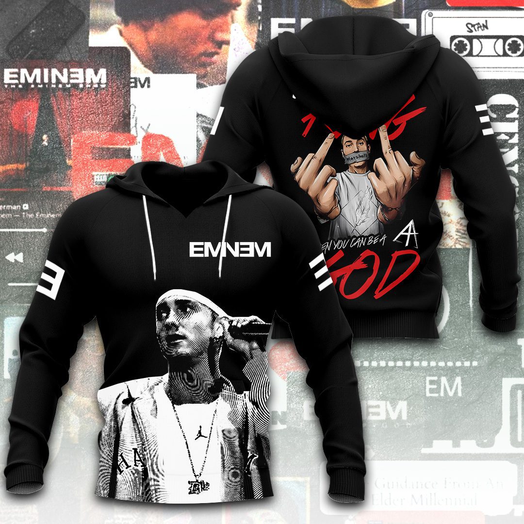 Eminem 3D Unisex Hoodie PH1096
