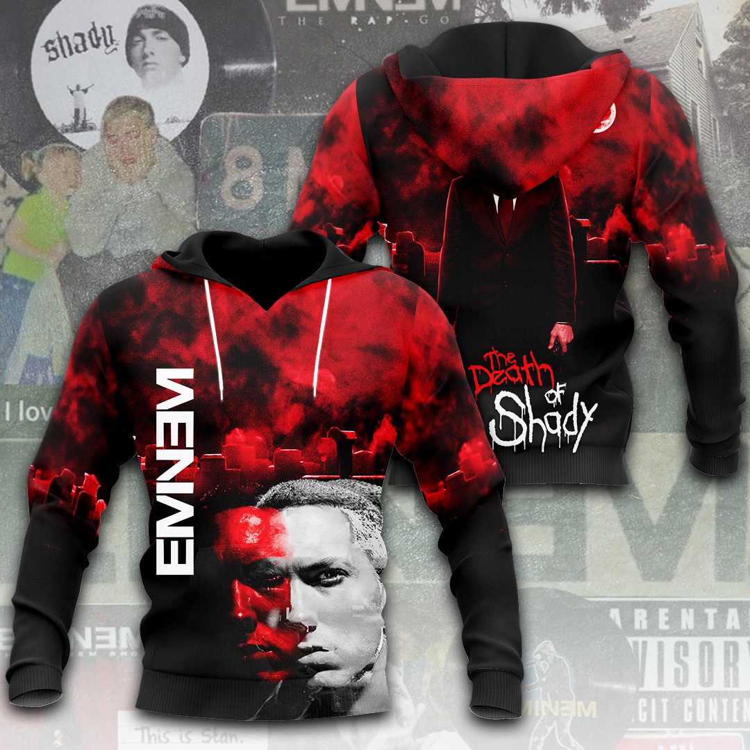 Eminem 3D Unisex Hoodie PH1111