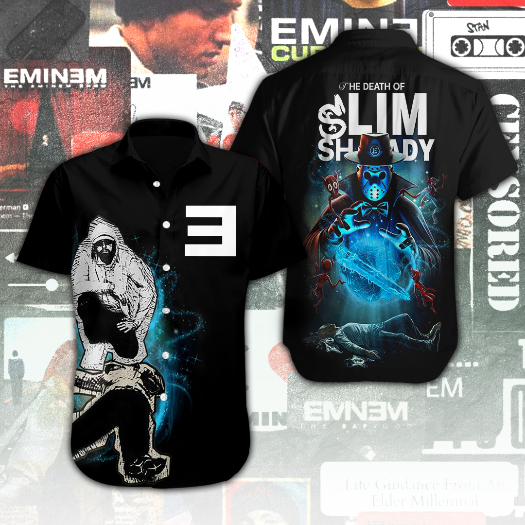 Eminem Music Hawaiian Shirt Gifts For Fans