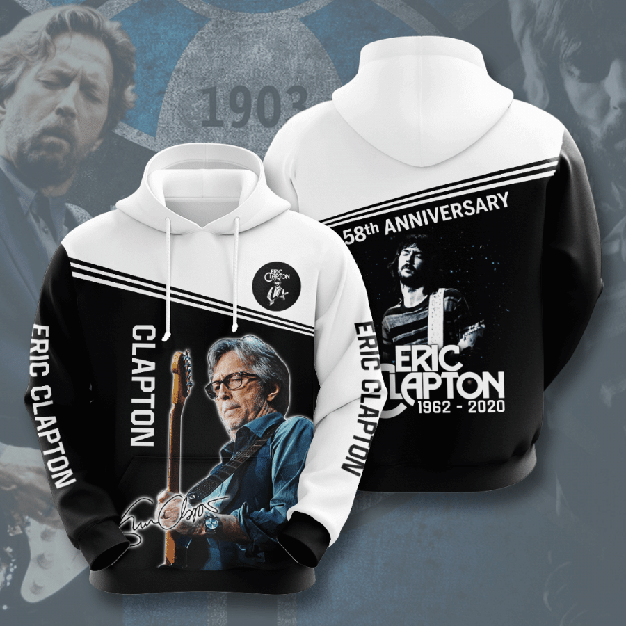Eric Clapton 3D Hoodie