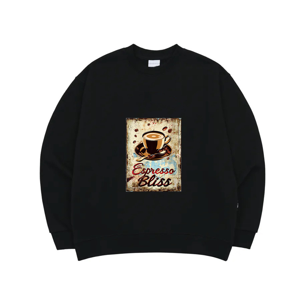 Espresso Bliss Vintage Coffee Lover Retro Barista Mug Sweatshirt