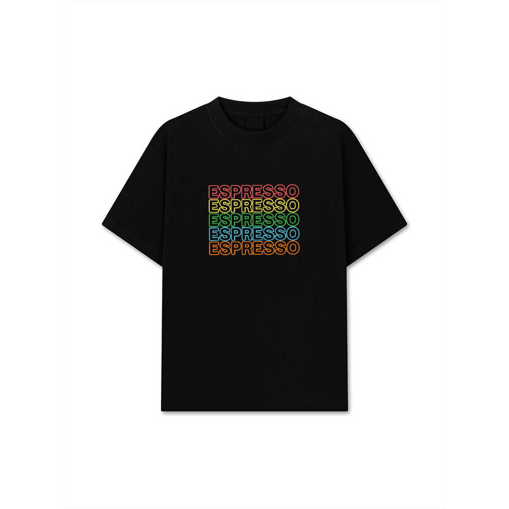 Espresso Vintage Shirt Retro Espresso Coffee Design T-Shirt
