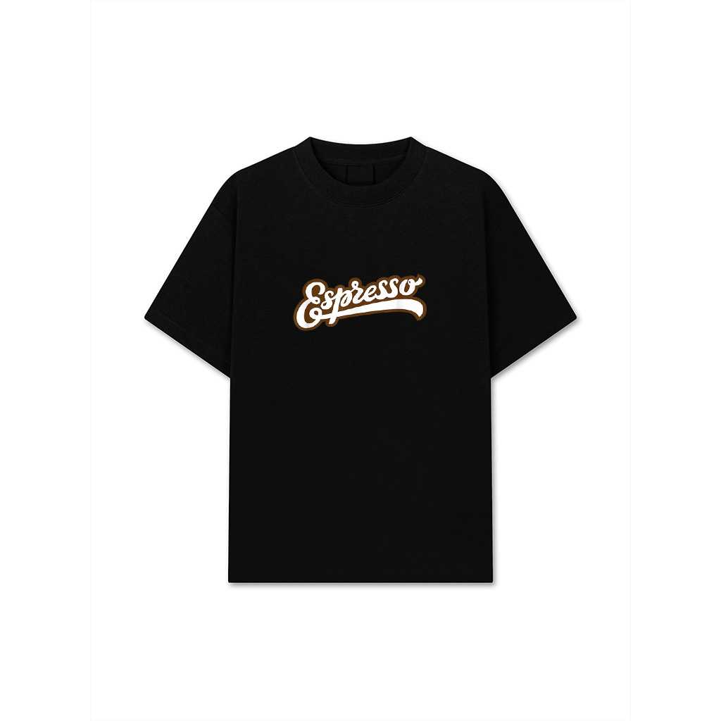 Espresso Writing Vintage Retro Brand Coffee Lover T-Shirt