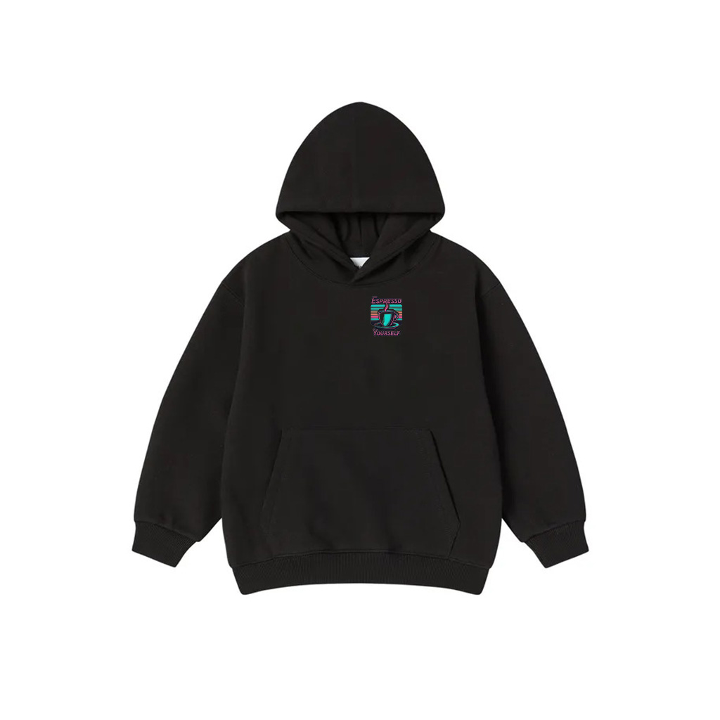 Espresso Yourself Retro Funny Coffee Lover Hoodie