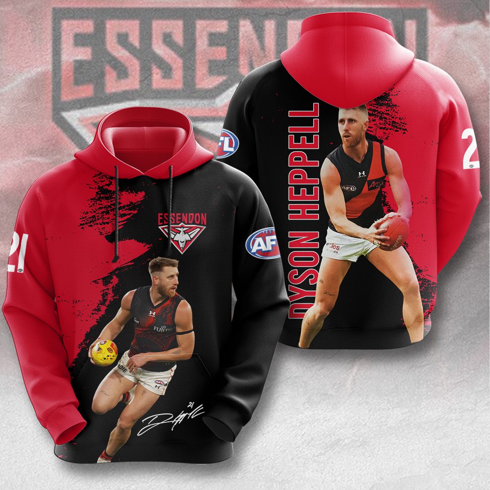 Essendon FC X Dyson Heppell Unisex Hoodie GHD5345