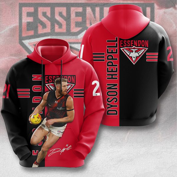 Essendon FC X Dyson Heppell Unisex Hoodie GHD5346