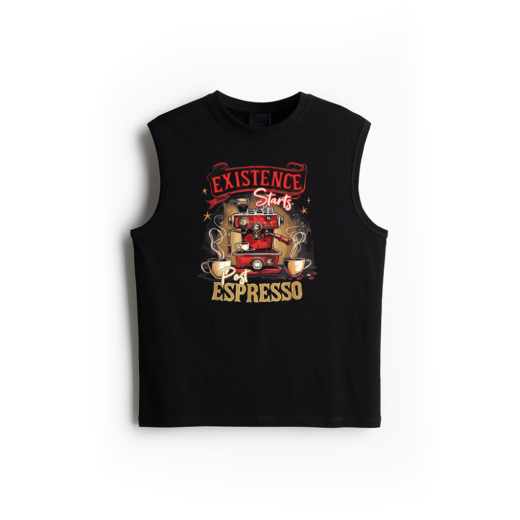 Exist Starts Espresso Vintage Tank Top